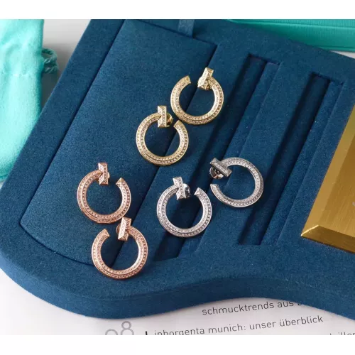 Replica Tiffany Earrings For Women #1280098 $36.00 USD for Wholesale