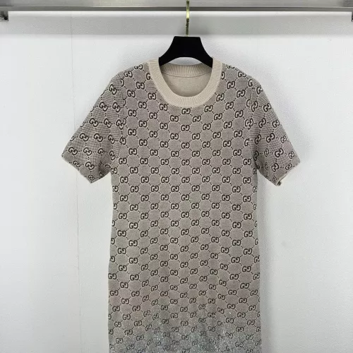 Gucci Dresses Short Sleeved For Women #1280127 $108.00 USD, Wholesale Replica Gucci Dresses