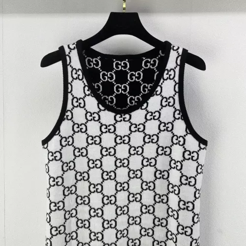 Replica Gucci Dresses Sleeveless For Women #1280128 $96.00 USD for Wholesale