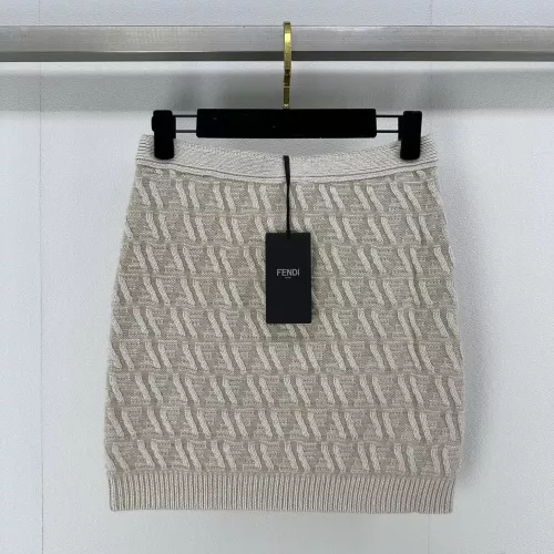 Fendi Skirts For Women #1280134 $88.00 USD, Wholesale Replica Fendi Skirts