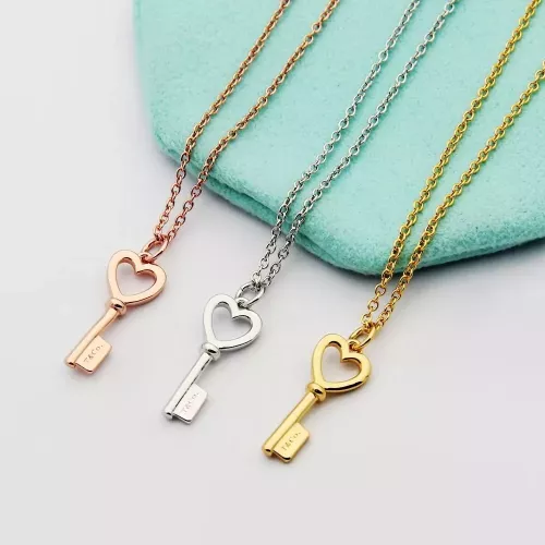 Replica Tiffany Necklaces #1280136 $25.00 USD for Wholesale