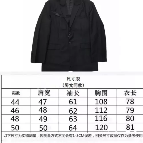 Replica Christian Dior Jackets Long Sleeved For Unisex #1280246 $96.00 USD for Wholesale