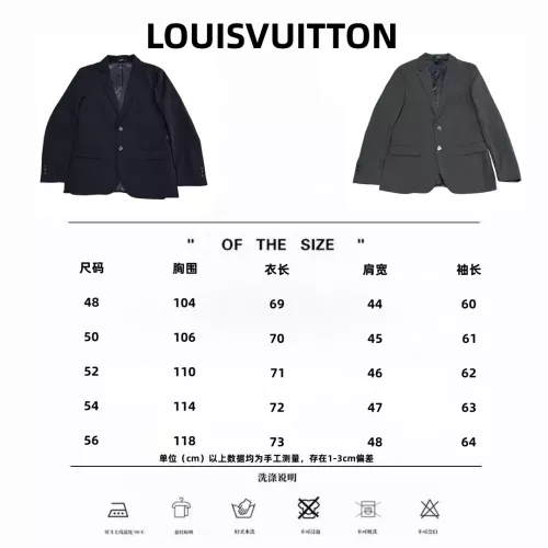 Replica Louis Vuitton LV Jackets Long Sleeved For Men #1280261 $82.00 USD for Wholesale