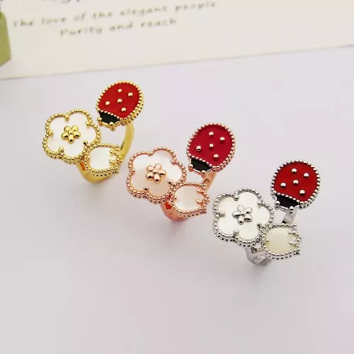 Replica Van Cleef & Arpels Rings For Women #1280288 $27.00 USD for Wholesale