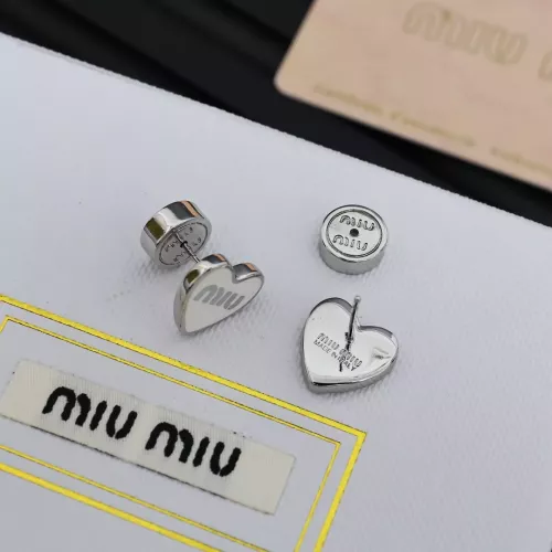 MIU MIU Earrings For Women #1280296 $27.00 USD, Wholesale Replica MIU MIU Earrings