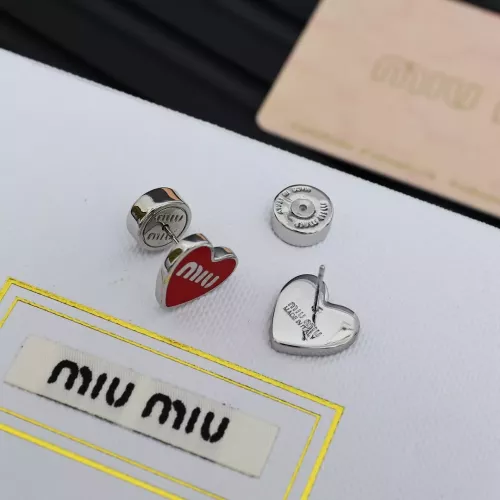 MIU MIU Earrings For Women #1280298 $27.00 USD, Wholesale Replica MIU MIU Earrings