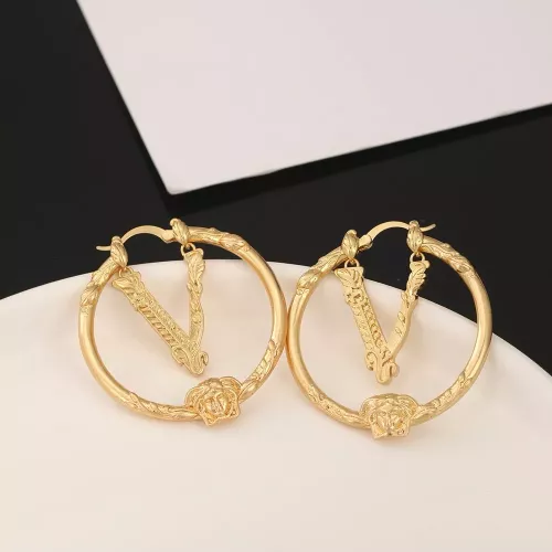 Replica Versace Earrings For Women #1280325 $29.00 USD for Wholesale