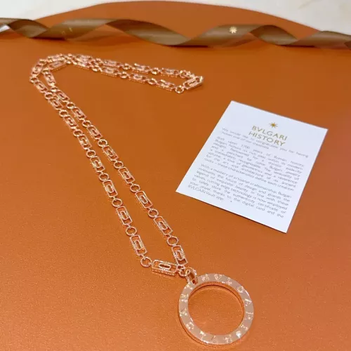 Replica Bvlgari Necklaces #1280384 $60.00 USD for Wholesale