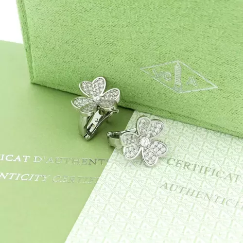 Van Cleef &amp; Arpels Earrings For Women #1280472 $27.00 USD, Wholesale Replica Van Cleef &amp; Arpels Earrings