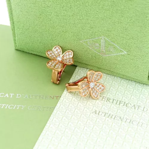 Van Cleef &amp; Arpels Earrings For Women #1280473 $27.00 USD, Wholesale Replica Van Cleef &amp; Arpels Earrings