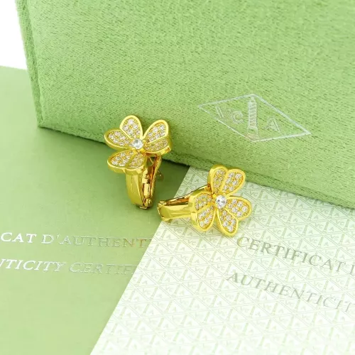 Van Cleef &amp; Arpels Earrings For Women #1280474 $27.00 USD, Wholesale Replica Van Cleef &amp; Arpels Earrings