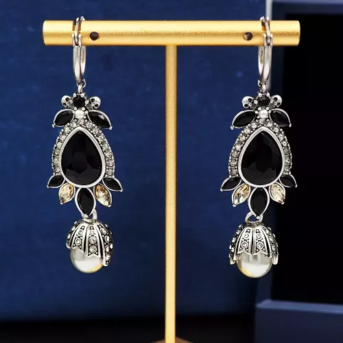 Replica Alexander McQueen Earrings For Women #1280515 $29.00 USD for Wholesale