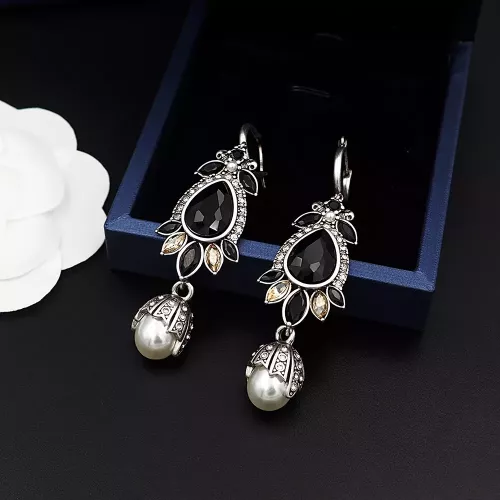 Replica Alexander McQueen Earrings For Women #1280515 $29.00 USD for Wholesale