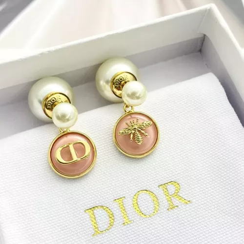 Replica Christian Dior Earrings For Women #1280545 $34.00 USD for Wholesale