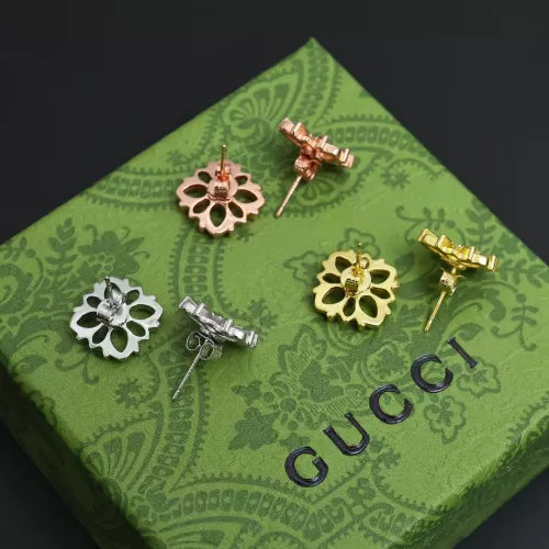 Replica Gucci Earrings For Women #1280570 $34.00 USD for Wholesale