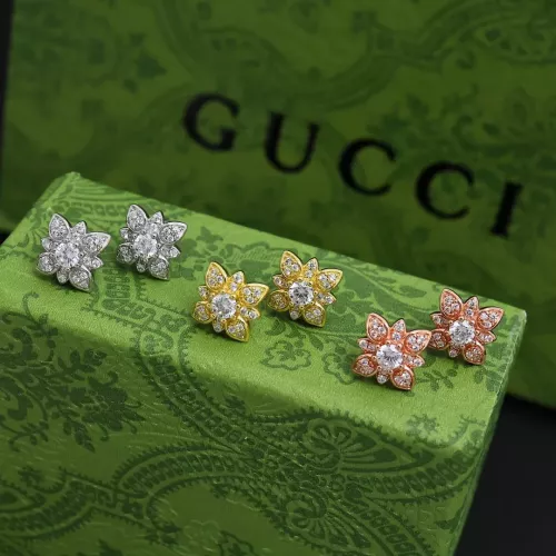 Replica Gucci Earrings For Women #1280572 $34.00 USD for Wholesale