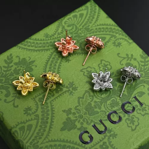 Replica Gucci Earrings For Women #1280572 $34.00 USD for Wholesale