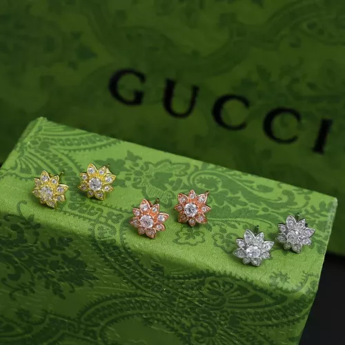 Replica Gucci Earrings For Women #1280577 $34.00 USD for Wholesale