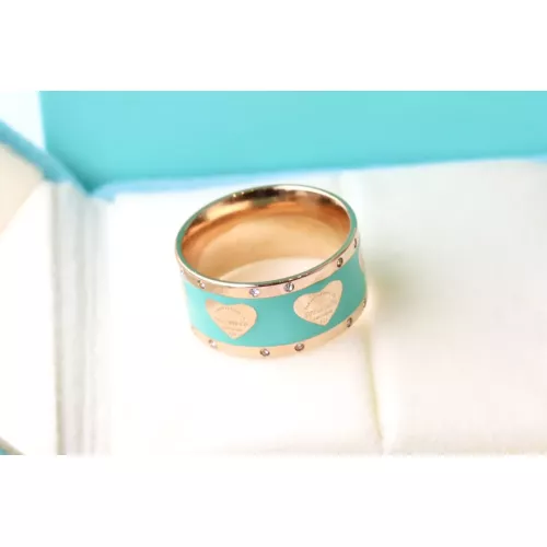 Tiffany Rings In Rose Gold #1280587 $32.00 USD, Wholesale Replica Tiffany Rings