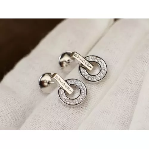 Bvlgari Earrings For Women #1280657 $34.00 USD, Wholesale Replica Bvlgari Earrings