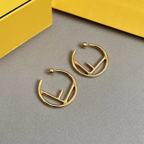 Fendi Earrings For Women #1280681 $42.00 USD, Wholesale Replica Fendi Earrings