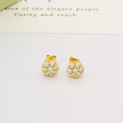 Van Cleef &amp; Arpels Earrings For Women #1280716 $25.00 USD, Wholesale Replica Van Cleef &amp; Arpels Earrings