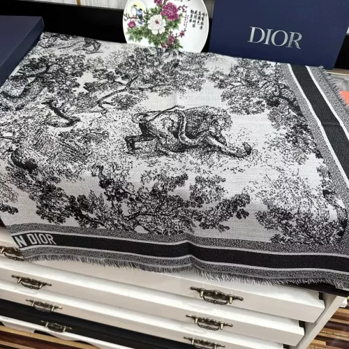 Replica Christian Dior Scarf For Women #1280728 $64.00 USD for Wholesale