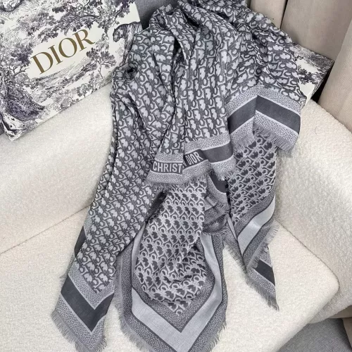 Replica Christian Dior Scarf For Women #1280737 $60.00 USD for Wholesale