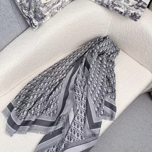 Replica Christian Dior Scarf For Women #1280737 $60.00 USD for Wholesale