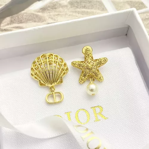 Replica Christian Dior Earrings For Women #1280738 $27.00 USD for Wholesale