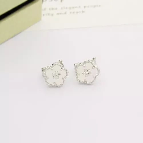 Van Cleef &amp; Arpels Earrings For Women #1280741 $27.00 USD, Wholesale Replica Van Cleef &amp; Arpels Earrings