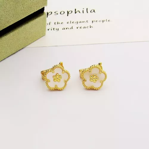 Van Cleef &amp; Arpels Earrings For Women #1280743 $27.00 USD, Wholesale Replica Van Cleef &amp; Arpels Earrings