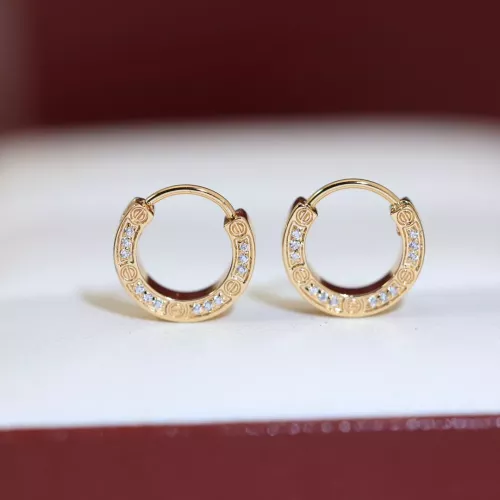 Cartier Earrings For Women #1280759 $34.00 USD, Wholesale Replica Cartier Earrings