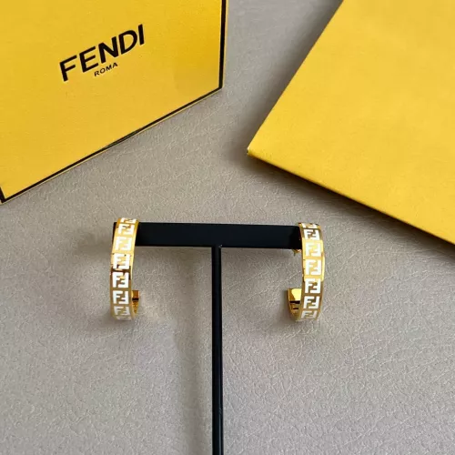 Replica Fendi Earrings For Unisex #1280780 $40.00 USD for Wholesale