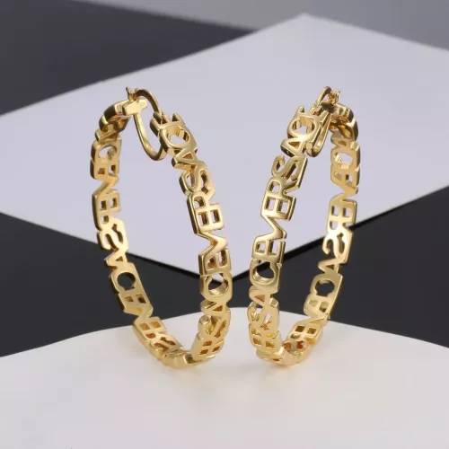 Replica Versace Earrings For Women #1280799 $34.00 USD for Wholesale