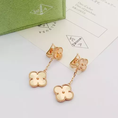 Van Cleef &amp; Arpels Earrings For Women #1280829 $34.00 USD, Wholesale Replica Van Cleef &amp; Arpels Earrings