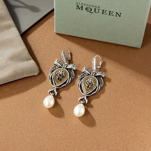 Alexander McQueen Earrings For Women #1280836 $32.00 USD, Wholesale Replica Alexander McQueen Earrings