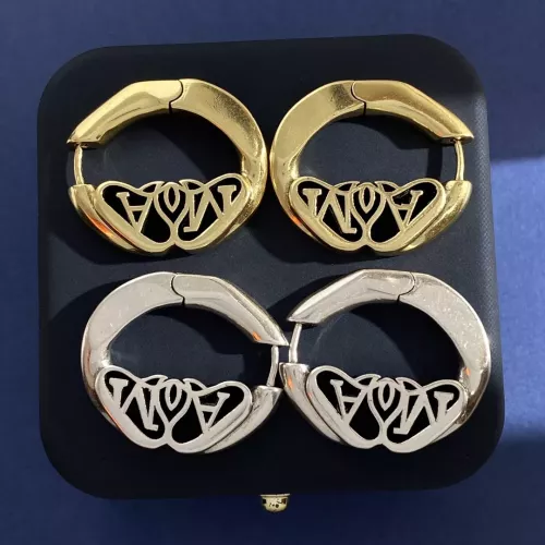 Replica Alexander McQueen Earrings For Women #1280858 $29.00 USD for Wholesale