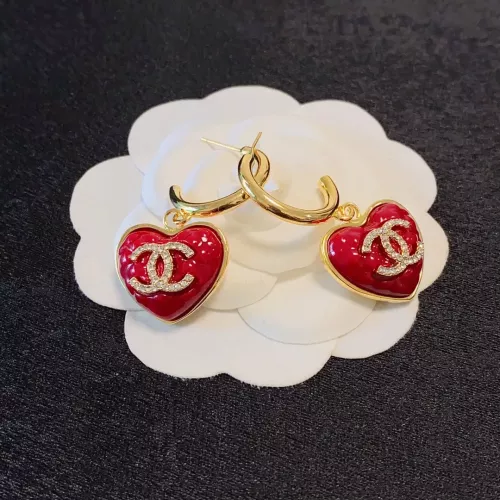 Replica Chanel Earrings For Women #1280893 $32.00 USD for Wholesale