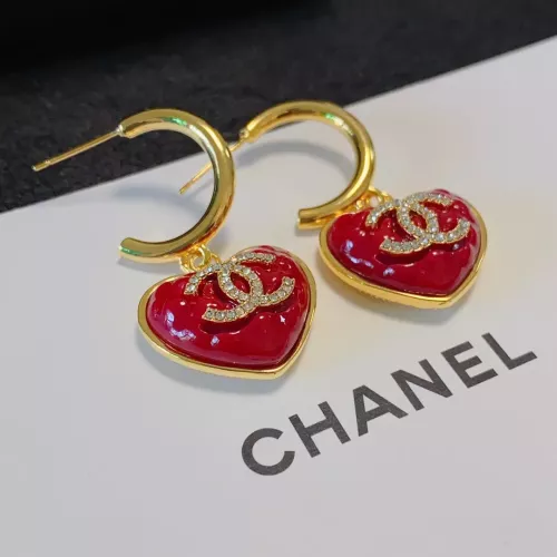 Replica Chanel Earrings For Women #1280893 $32.00 USD for Wholesale