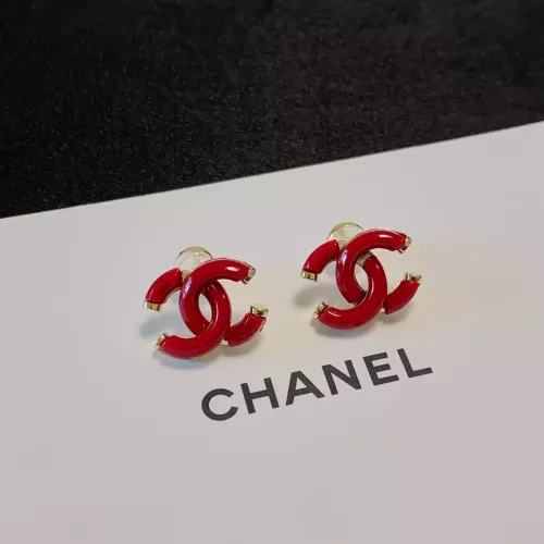 Replica Chanel Earrings For Women #1280895 $32.00 USD for Wholesale