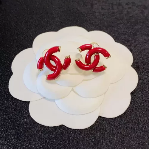 Replica Chanel Earrings For Women #1280895 $32.00 USD for Wholesale