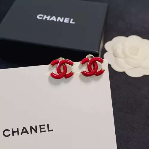 Replica Chanel Earrings For Women #1280895 $32.00 USD for Wholesale