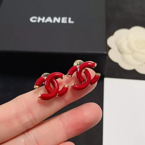 Replica Chanel Earrings For Women #1280895 $32.00 USD for Wholesale