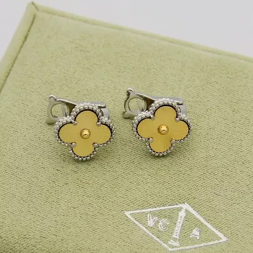 Replica Van Cleef & Arpels Earrings For Women #1280912 $27.00 USD for Wholesale