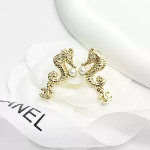 Replica Chanel Earrings For Women #1280928 $25.00 USD for Wholesale