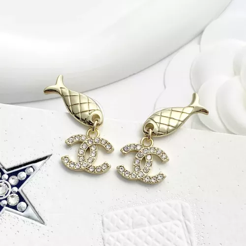 Replica Chanel Earrings For Women #1280933 $27.00 USD for Wholesale