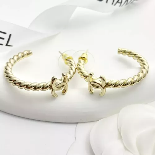 Replica Chanel Earrings For Women #1280945 $25.00 USD for Wholesale