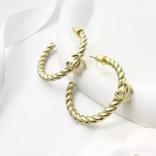 Replica Chanel Earrings For Women #1280945 $25.00 USD for Wholesale