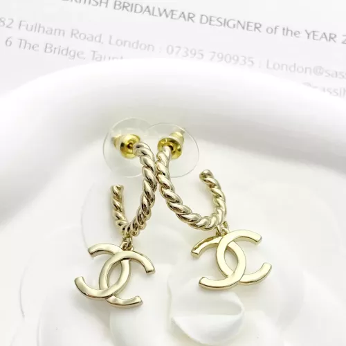 Replica Chanel Earrings For Women #1280950 $25.00 USD for Wholesale